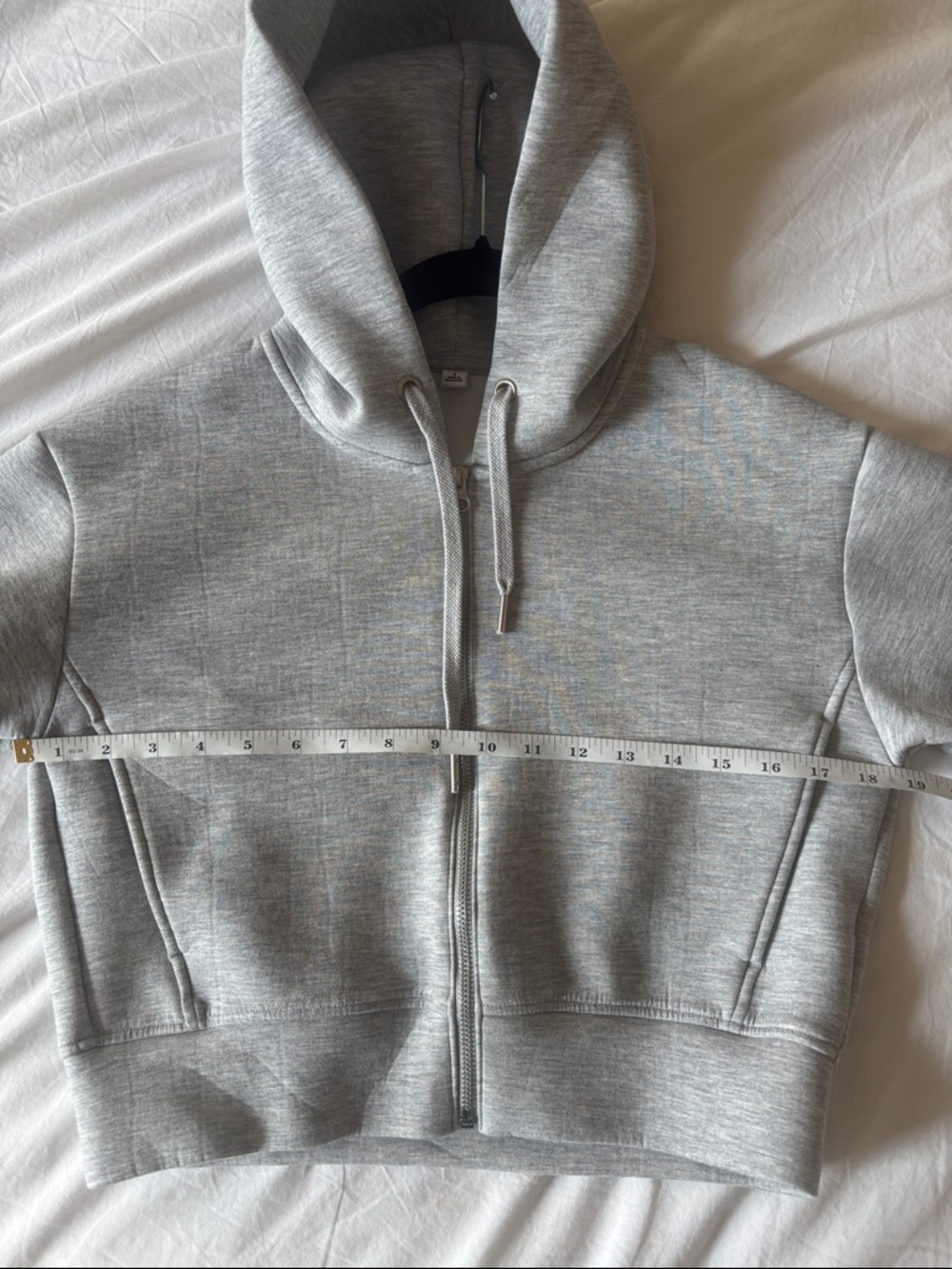 GU Cropped Full Zip Hoodie - Picture 5 of 8